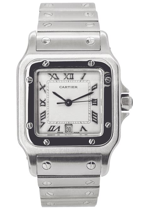 cartier 987901 27968|Cartier Santos Stainless Steel 987901 .